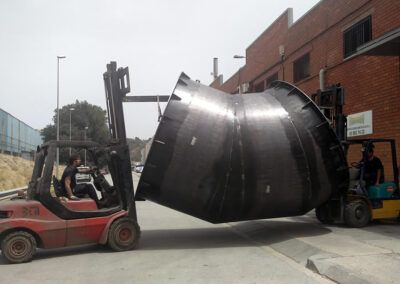 estructuras metalicas para caldereria