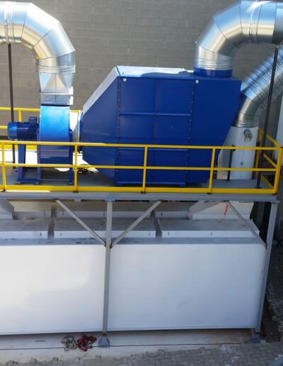 instalaciones filtracion particulas en seco